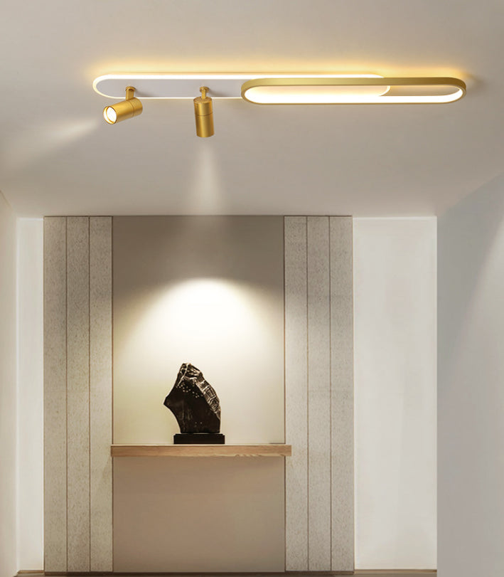 Luminaire encastré industriel Éclairage LED Éclairage encastré linéaire Éclairage encastré à plusieurs niveaux dans la chambre ou le vestiaire