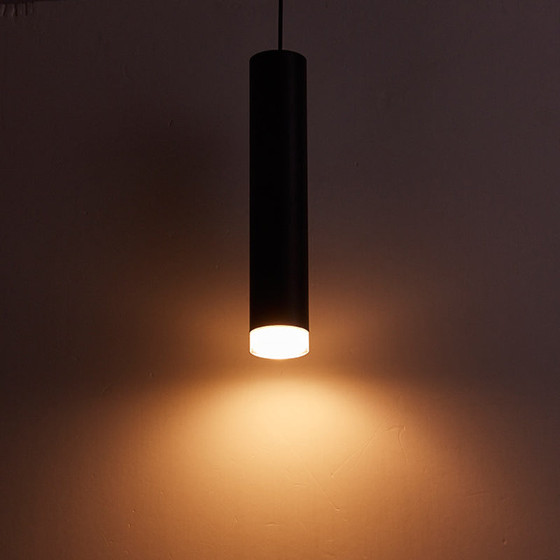 Moderne Röhren Anhänger Beleuchtungskörper Acryl 1 leichte Hanglampen für Esszimmer