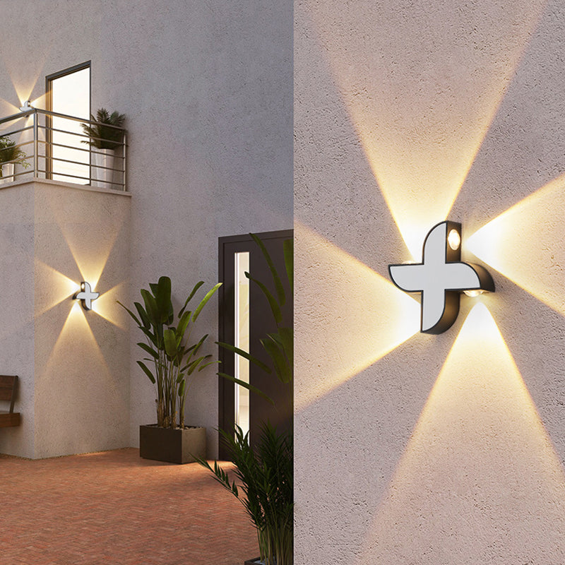 Modern Minimalist Style Wall Sconce Lighting Metal Wall Lighting Ideas for Exterior Wall
