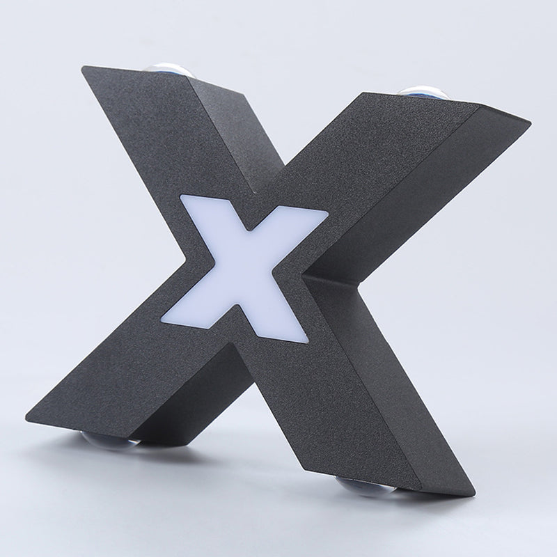 Modern Minimalist Style Wall Sconce Lighting Metal Wall Lighting Ideas for Exterior Wall