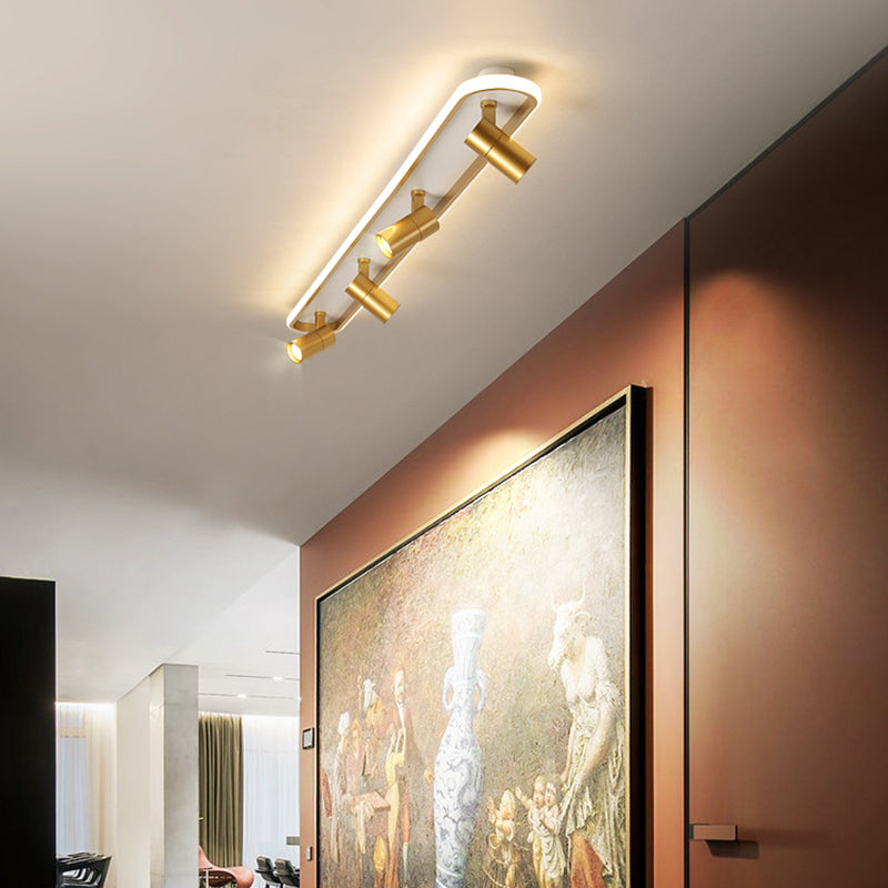 Modern Style LED Flush Mount Ceiling Light Track Light Balcony Light Living Room Light