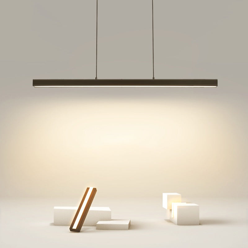 Linear Isola Lighting Acrilic Contemporary Simplicity Fishings a sospensione per il ristorante