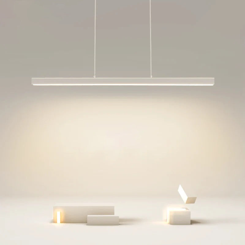 Linear Isola Lighting Acrilic Contemporary Simplicity Fishings a sospensione per il ristorante