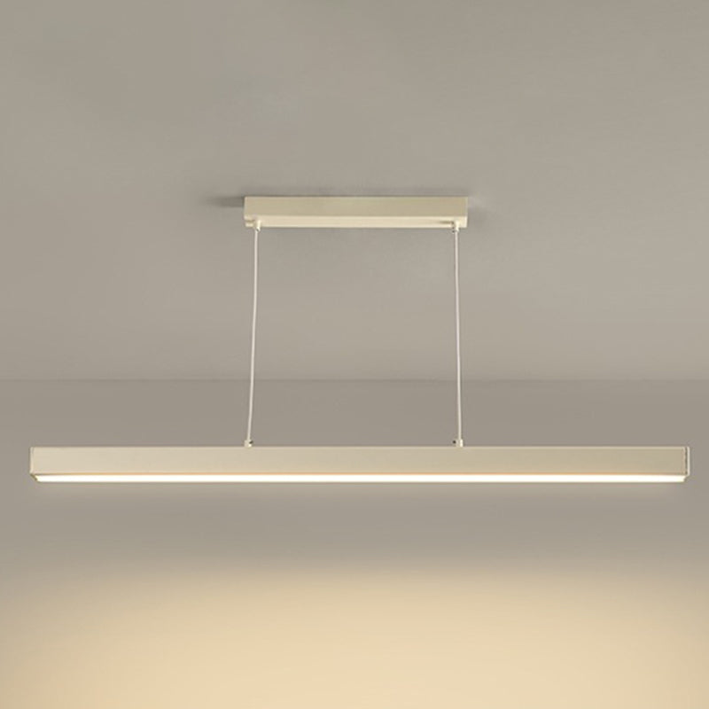 Linear Isola Lighting Acrilic Contemporary Simplicity Fishings a sospensione per il ristorante
