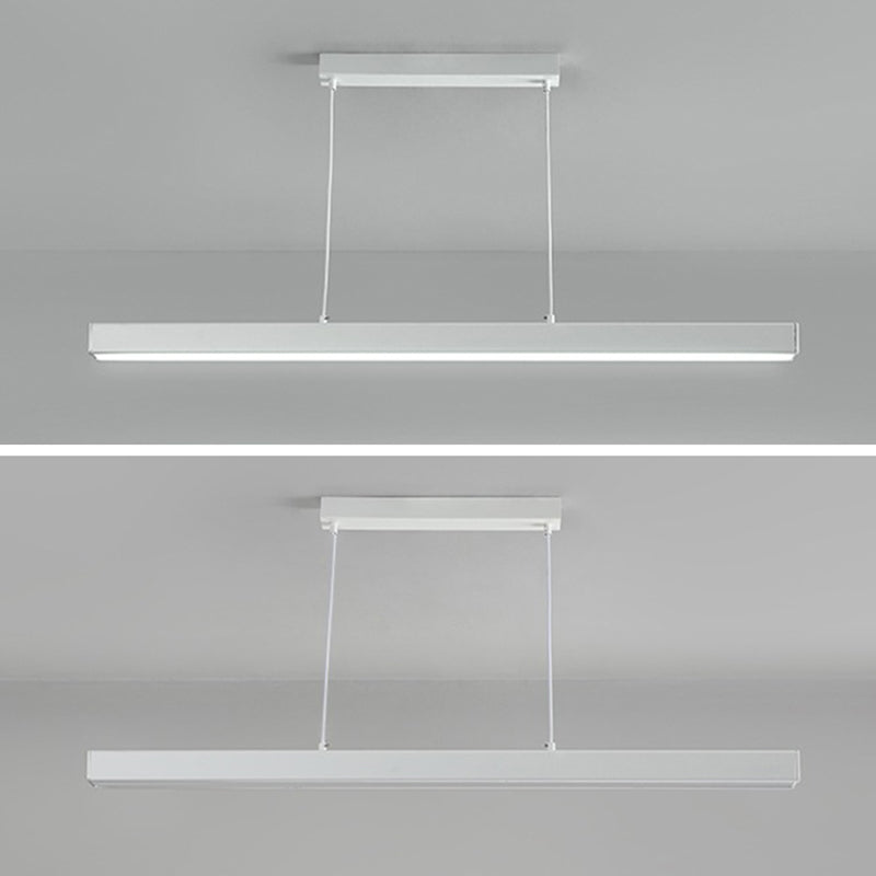Linear Isola Lighting Acrilic Contemporary Simplicity Fishings a sospensione per il ristorante