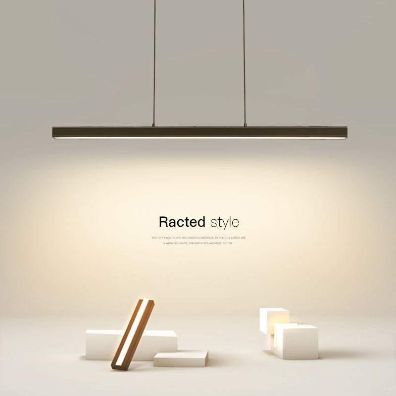 Linear Isola Lighting Acrilic Contemporary Simplicity Fishings a sospensione per il ristorante