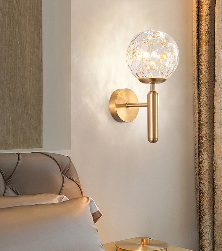 Modern Creative Decorative Wall Lamp with Single LED Light Wall Light for Living Room