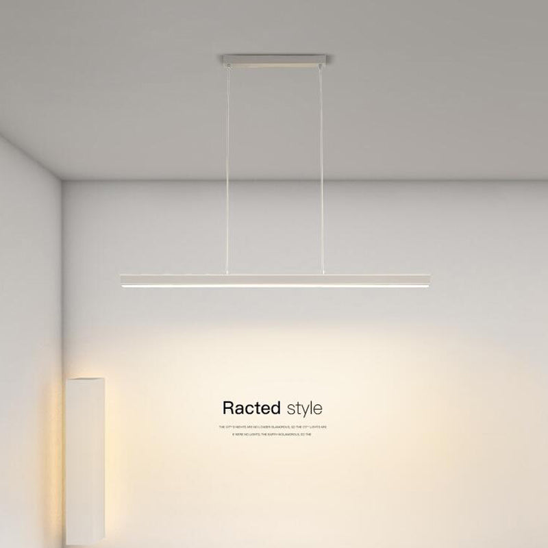 Linear Isola Lighting Acrilic Contemporary Simplicity Fishings a sospensione per il ristorante