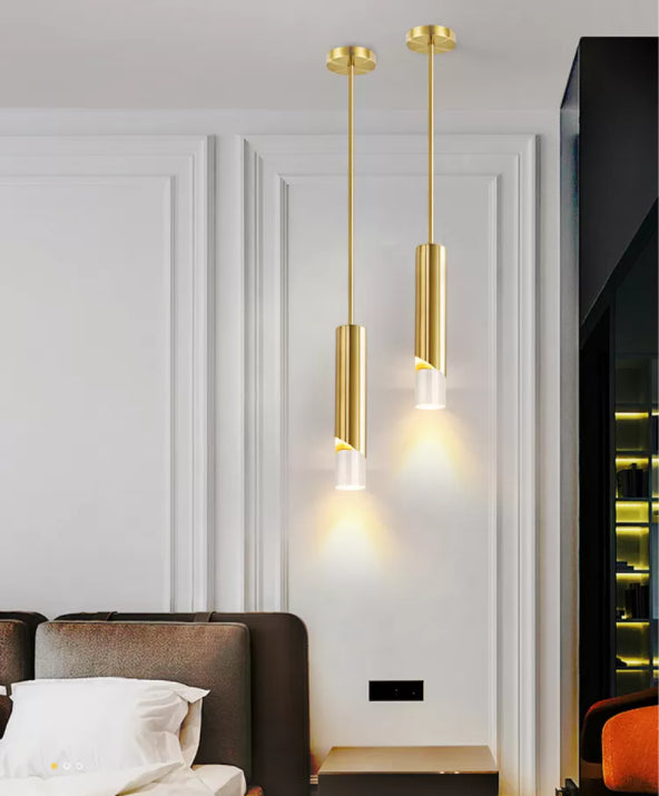 TUBES DE STYLE MINIMALEMENTS MODERNE ALIMENTS ÉCLAIRES PRENDANT