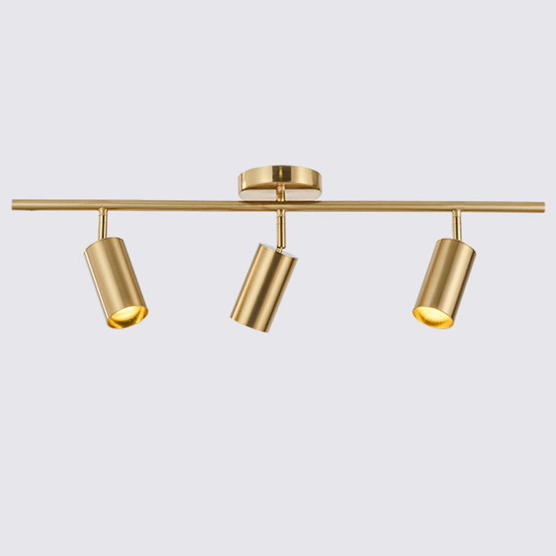 Nordic LED Track Lighting Surface Mounted Metal Spotlight for Living Room Dining Room Home and Clothing Store Commercial Shop