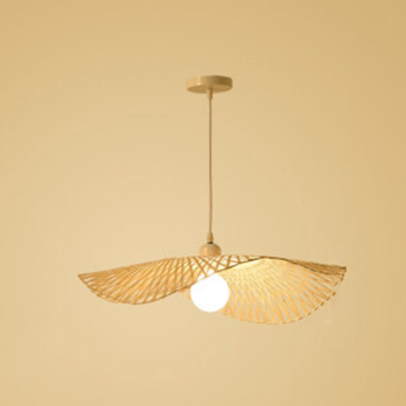 Chinesische Anhänger Beleuchtungskörper Rattan Hanges Licht mit hängenden Kabel für das Restaurant