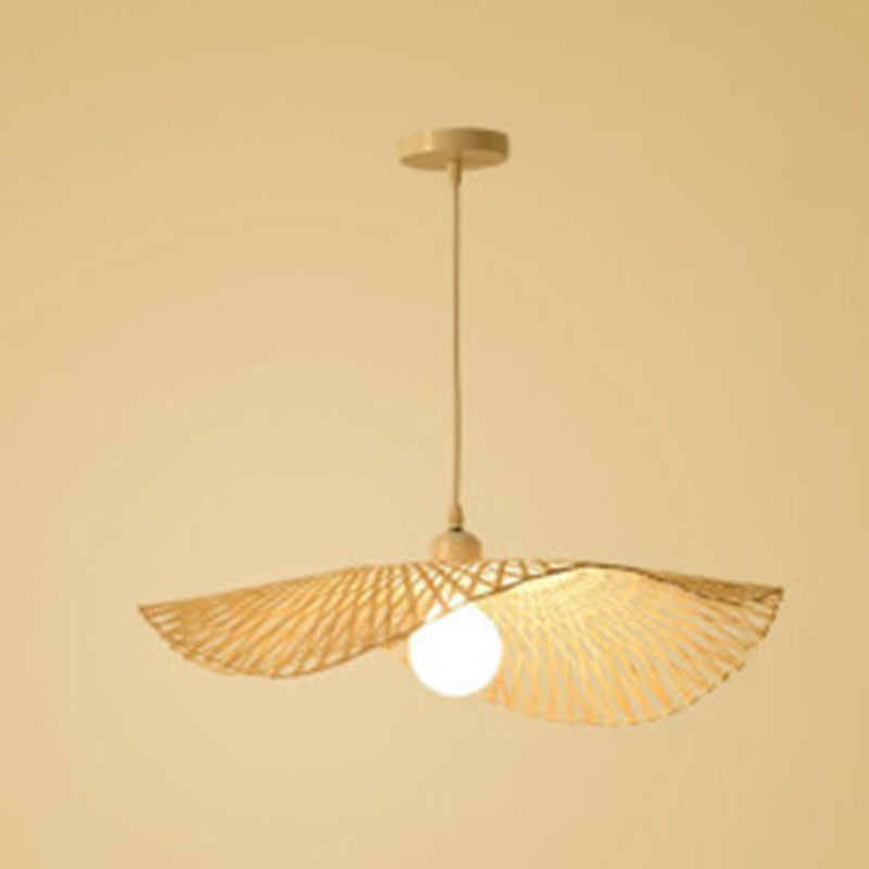 Chinesische Anhänger Beleuchtungskörper Rattan Hanges Licht mit hängenden Kabel für das Restaurant