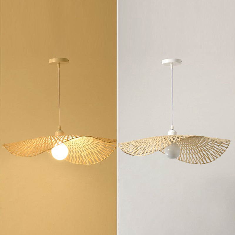 Chinesische Anhänger Beleuchtungskörper Rattan Hanges Licht mit hängenden Kabel für das Restaurant