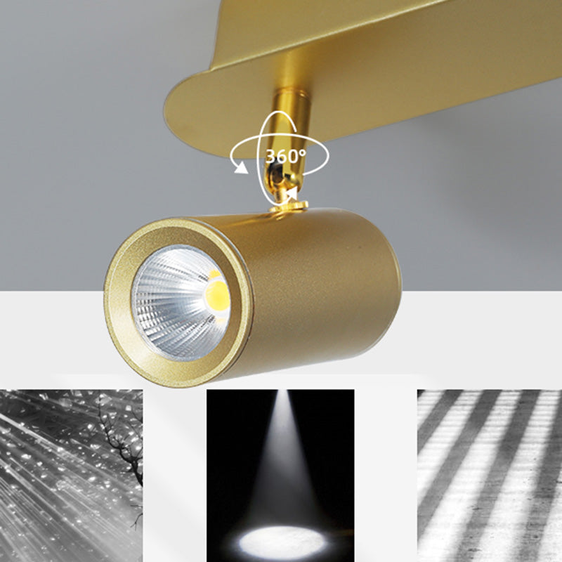 Diseño de Doble Doble Gold Luz Led Island Simplicidad contemporánea Cono Hanging Light para comedor