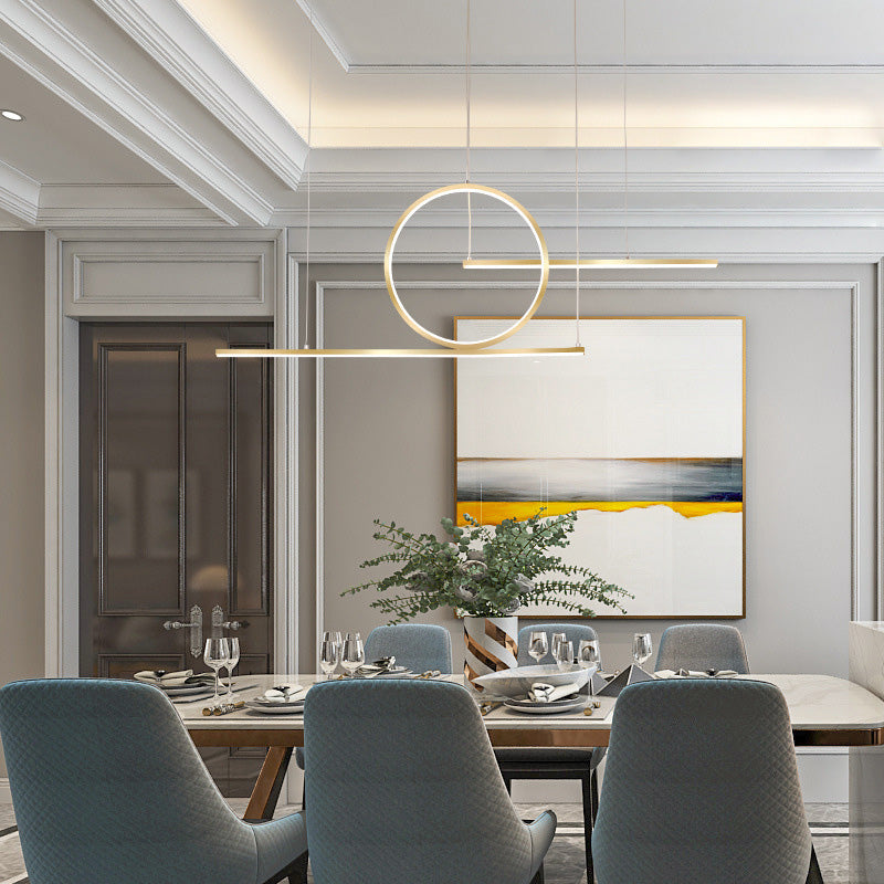 Éclairage d'éclairage Ring Island