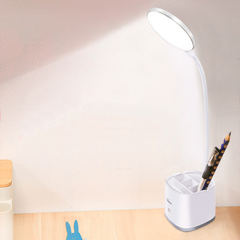 SEMPLICY STILE LED LAMPAGGIO TOUP TOUCT STUSSEGGIO USB Apparecchio di illuminazione camera da letto con supporto per penna