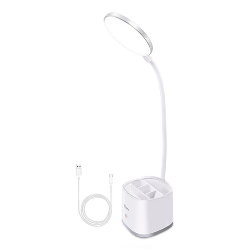 SEMPLICY STILE LED LAMPAGGIO TOUP TOUCT STUSSEGGIO USB Apparecchio di illuminazione camera da letto con supporto per penna