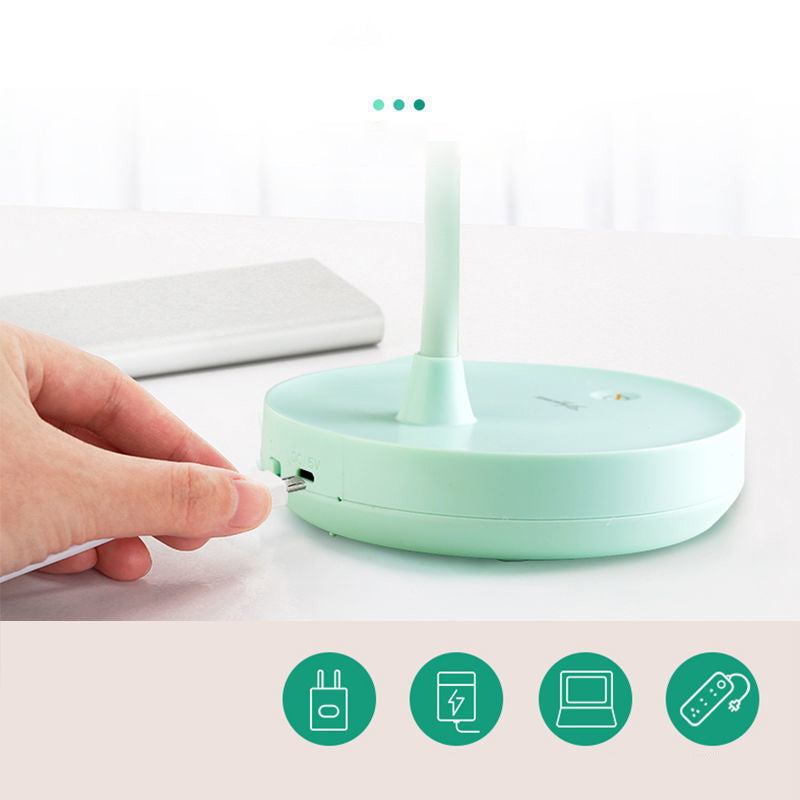 3-Gears Adjustable LED Table Lamp Warm White Light Nordic Macaroon Style Desk Light