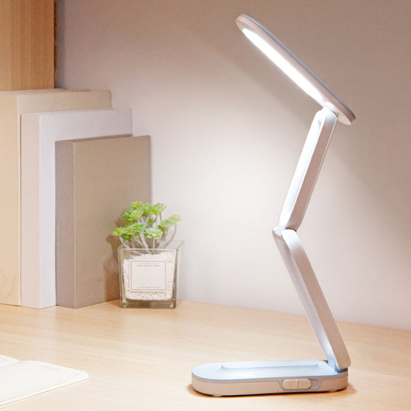 Nordic Macaroon Style LED Table Lamp Foldable Design Practical USB Charging Reading Light for Bedroom