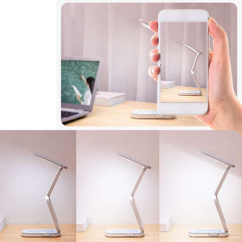 Nordic Macaroon Style LED Table Lamp Foldable Design Practical USB Charging Reading Light for Bedroom