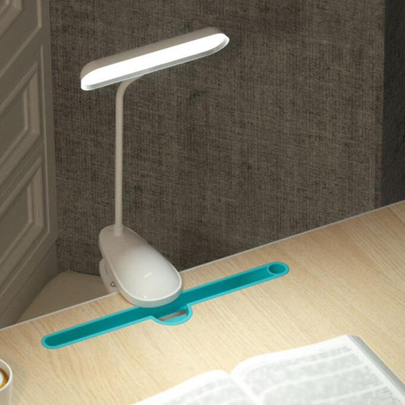 Clamp-on Design Macaroon Style LED Table Lamp Eye Protection Bedside Reading Lamp in Warm White Light