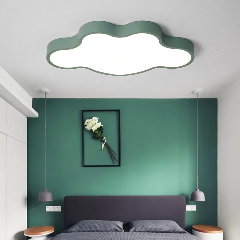 Cloud Flush Mount Light Fixtures 1 Light Acrylic Contemporary Ceiling Lights Flush Mount