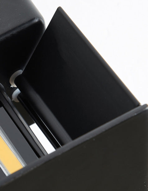 Moderner minimalistischer Stil quadratisch auf und ab LED Wandleuchte Metallwandleuchten für Außenwand