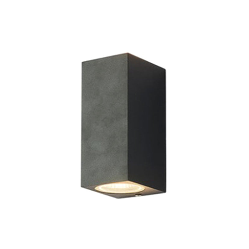 Modern Minimalist Style Cylinder Up and Down LED Wall Sconce Metal Wall Mounted Lamps