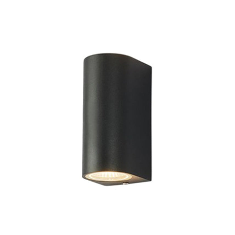 Modern Minimalist Style Cylinder Up and Down LED Wall Sconce Metal Wall Mounted Lamps