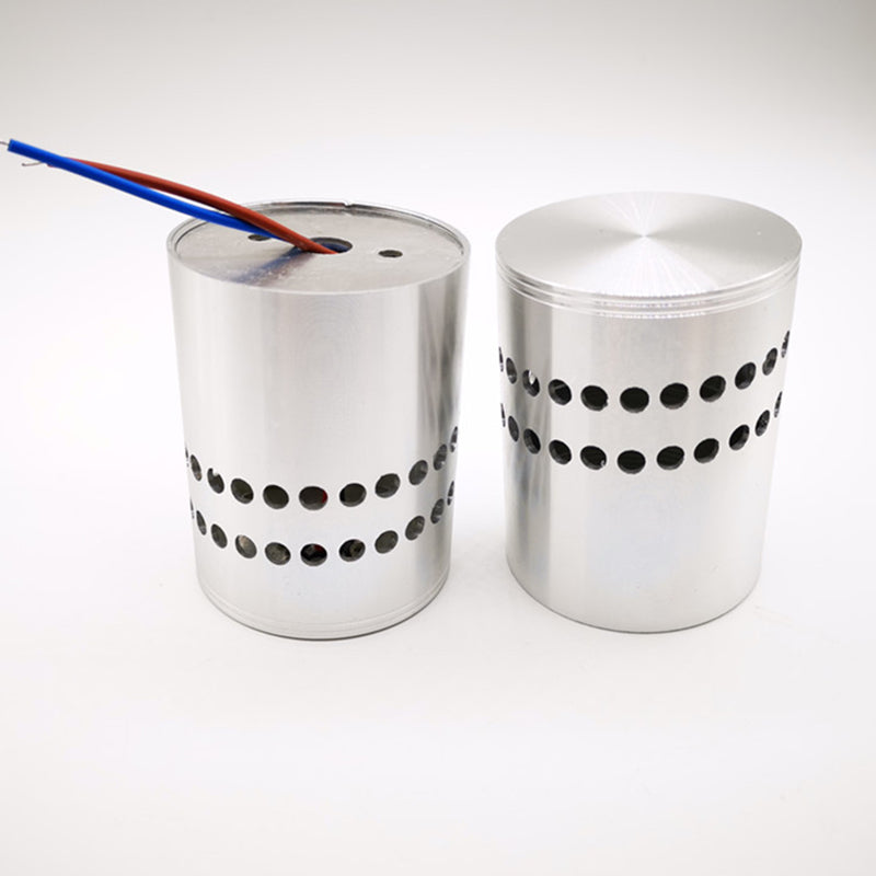 Moderne stijl RGB kleur wandlamp wit uitgeholde vlindersconstructie verlichting met ijzeren vierkante schaduw