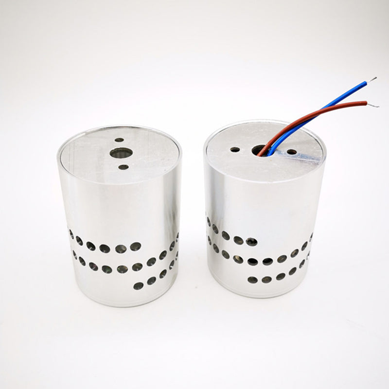 Moderne stijl RGB kleur wandlamp wit uitgeholde vlindersconstructie verlichting met ijzeren vierkante schaduw