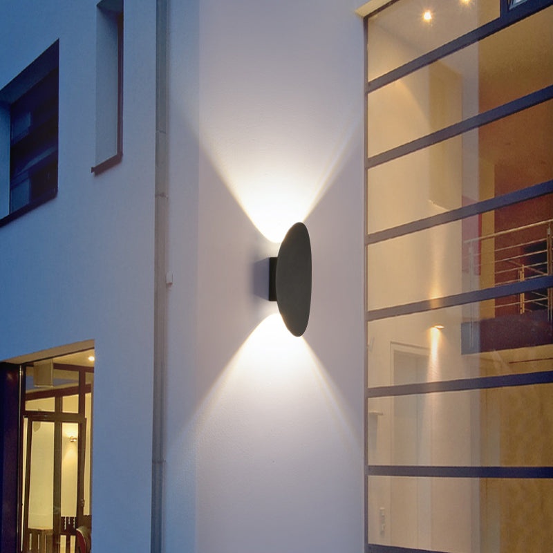 Modern Minimalist Style Up and Down LED Wall Sconce Metal Wall Mounted Lamps for Doorway