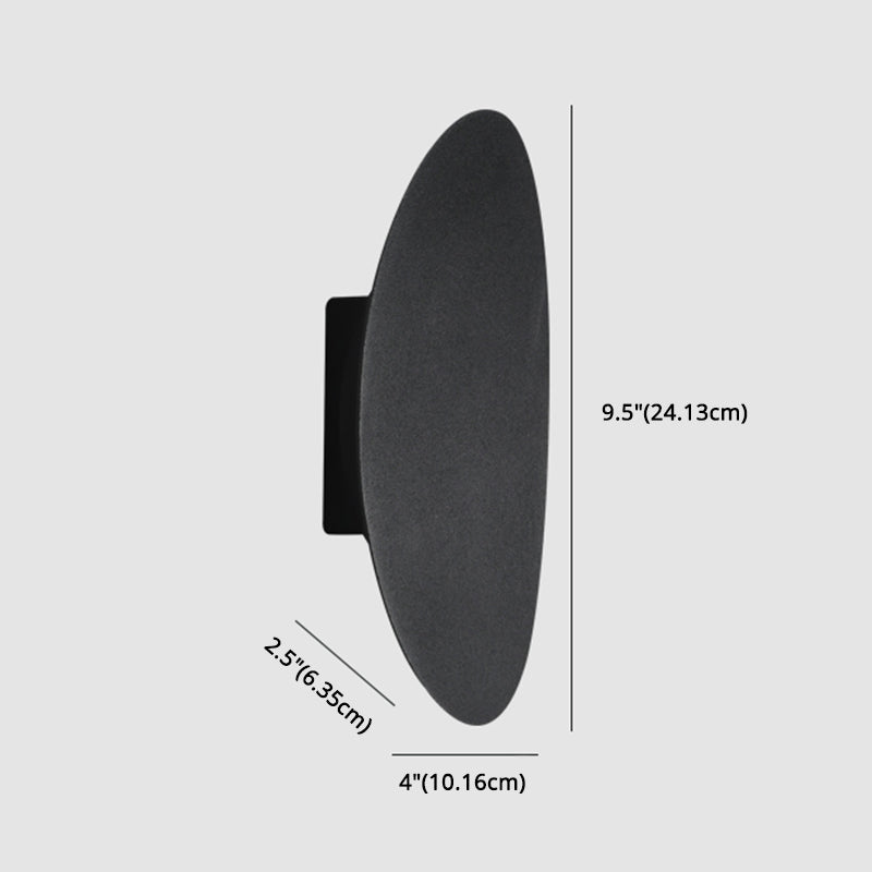 Modern Minimalist Style Up and Down LED Wall Sconce Metal Wall Mounted Lamps for Doorway