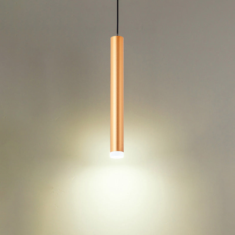 Pendre de tube en aluminium Minimalisme de lampal de plafond LED LED HORDING FOR POUR RABLÈME