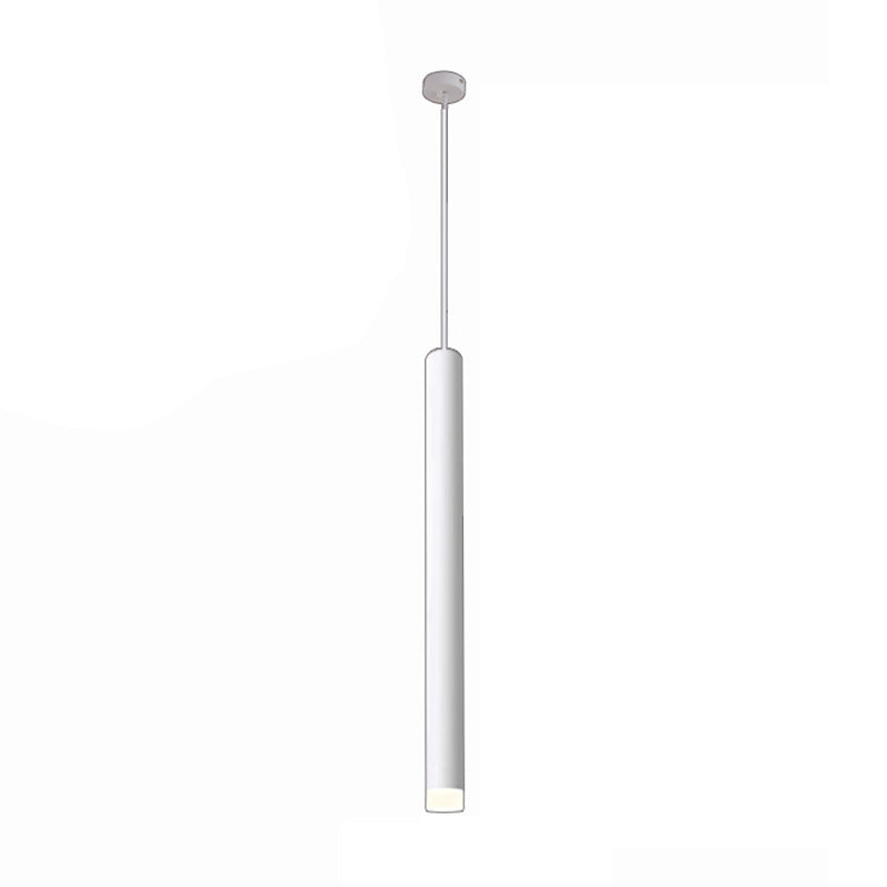 Pendre de tube en aluminium Minimalisme de lampal de plafond LED LED HORDING FOR POUR RABLÈME