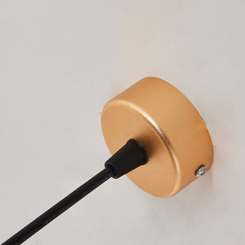 Pendre de tube en aluminium Minimalisme de lampal de plafond LED LED HORDING FOR POUR RABLÈME