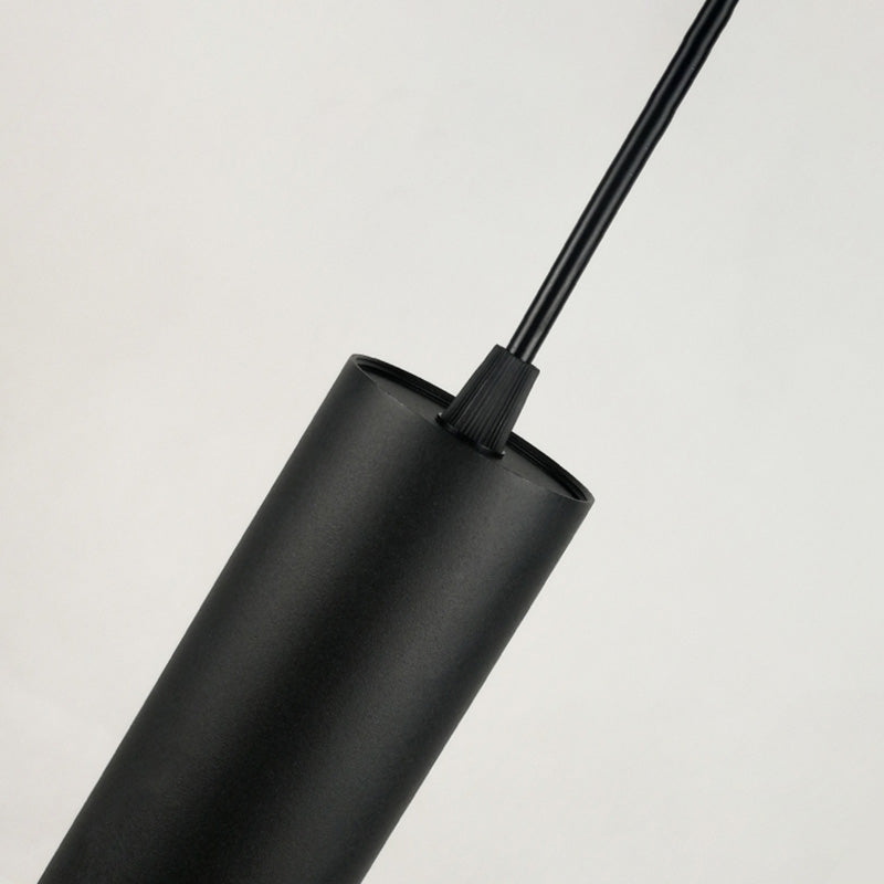 Pendre de tube en aluminium Minimalisme de lampal de plafond LED LED HORDING FOR POUR RABLÈME