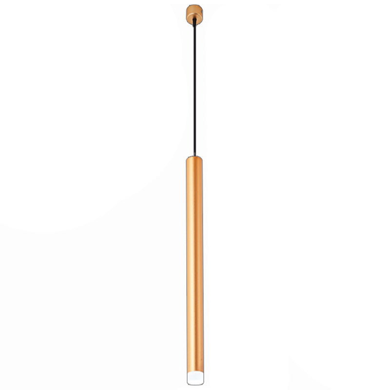 Pendre de tube en aluminium Minimalisme de lampal de plafond LED LED HORDING FOR POUR RABLÈME