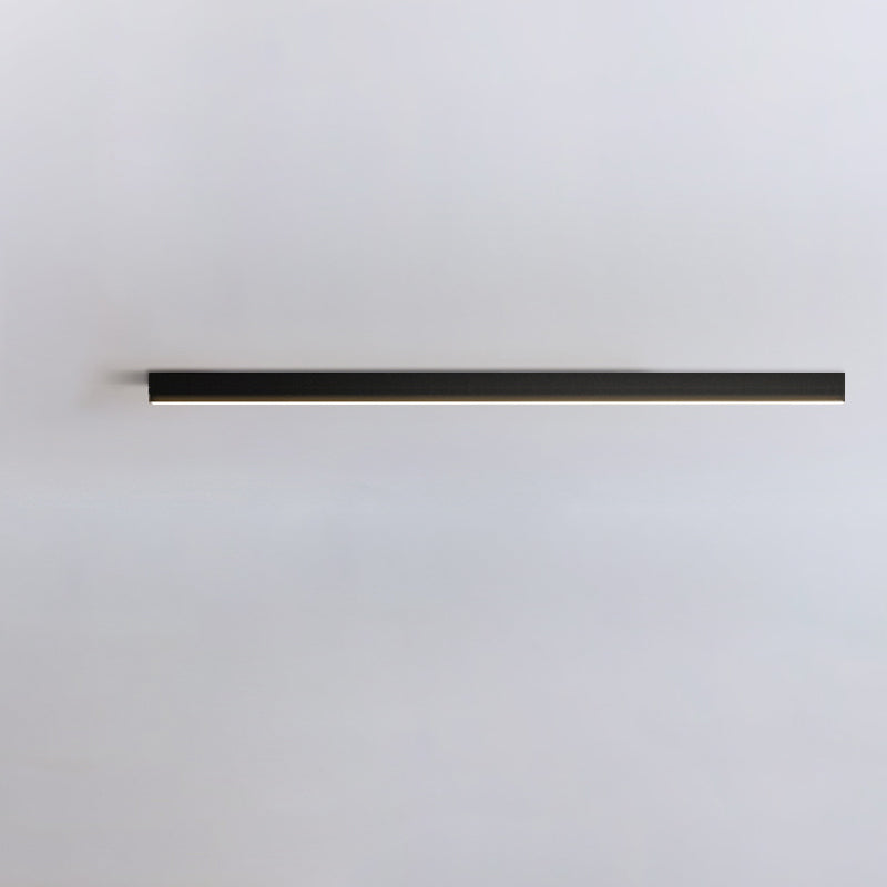1 Light Linear Flush Mount Ceiling Light New Modern Aluminum Ceiling Light Fixture