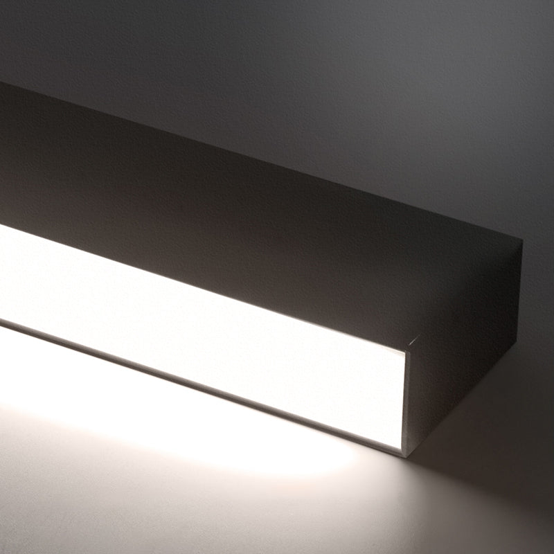 1 Light Linear Flush Mount Ceiling Light New Modern Aluminum Ceiling Light Fixture