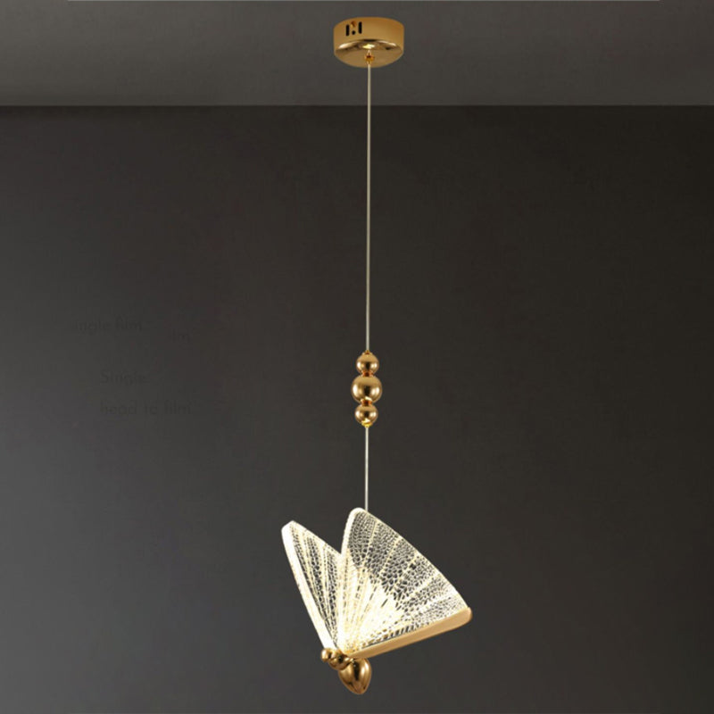 Moderne minimalistische stijl vlinder hanglampje lichtkit acryl hangend licht voor woonkamer