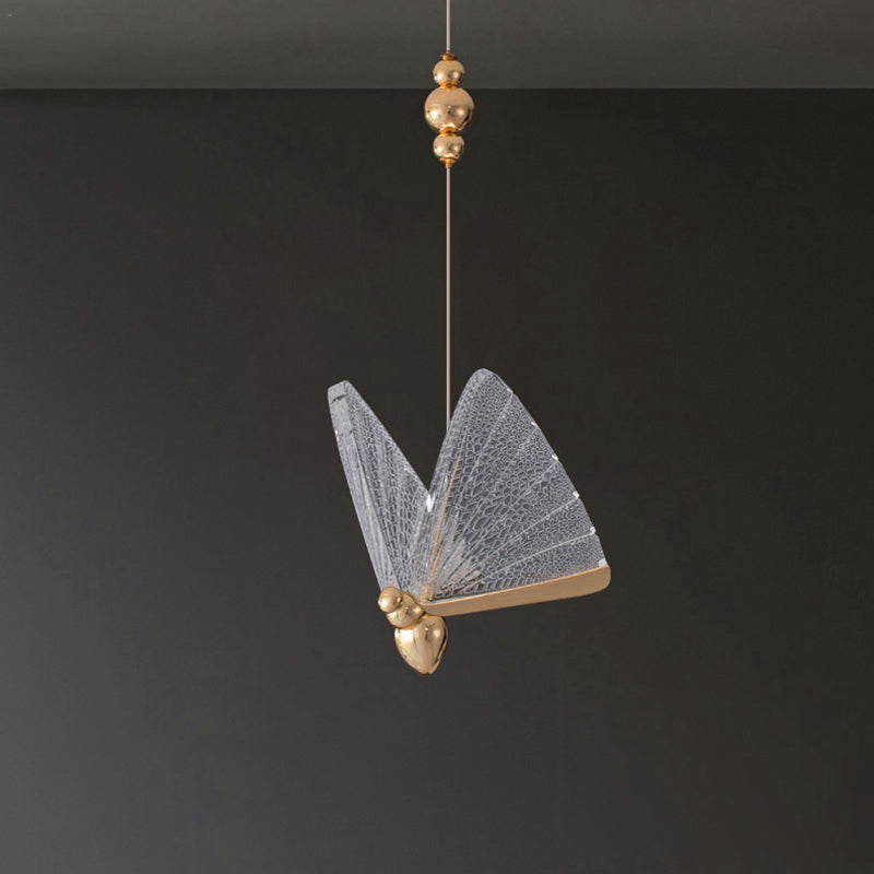 Moderne minimalistische stijl vlinder hanglampje lichtkit acryl hangend licht voor woonkamer