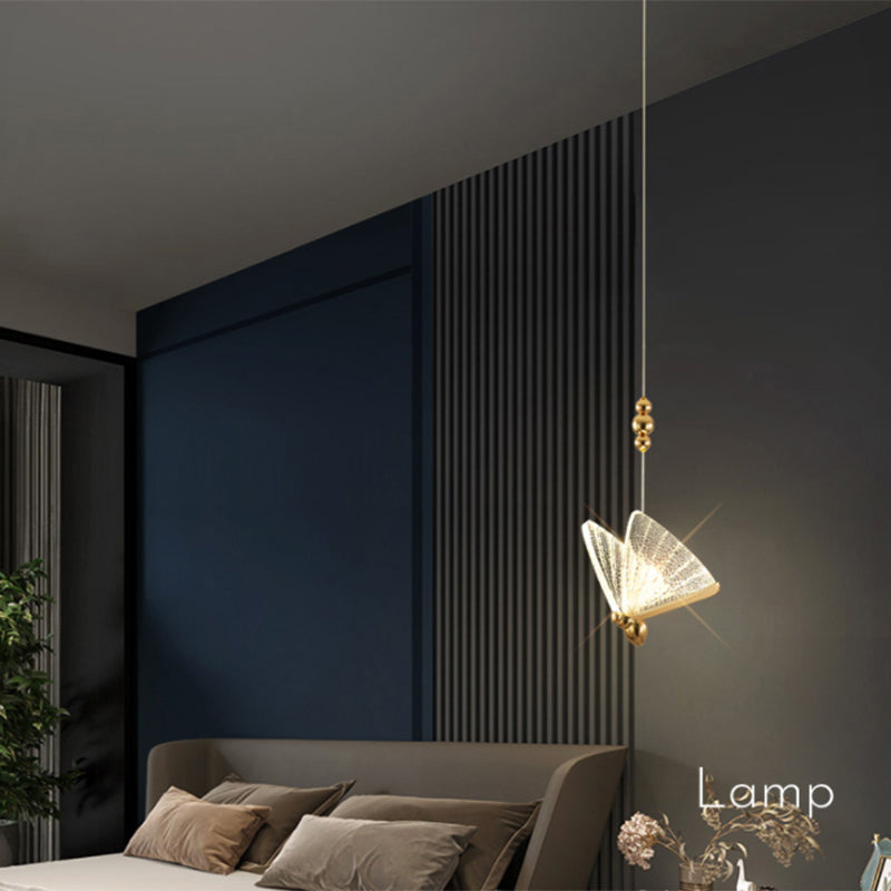 Moderne minimalistische stijl vlinder hanglampje lichtkit acryl hangend licht voor woonkamer