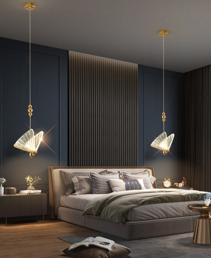 Moderne minimalistische stijl vlinder hanglampje lichtkit acryl hangend licht voor woonkamer
