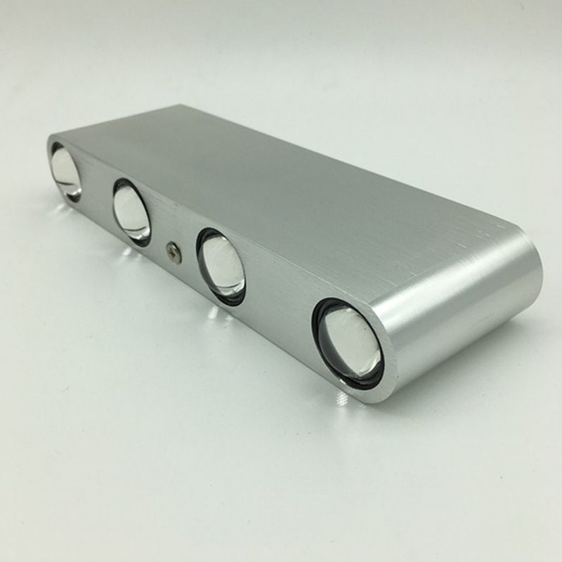 8 Leichtwerte rechteckige LED-Wandlampe kreatives Aluminium dekoratives Ambiente Licht für Pub Café