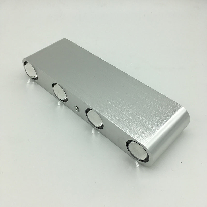 8 Leichtwerte rechteckige LED-Wandlampe kreatives Aluminium dekoratives Ambiente Licht für Pub Café