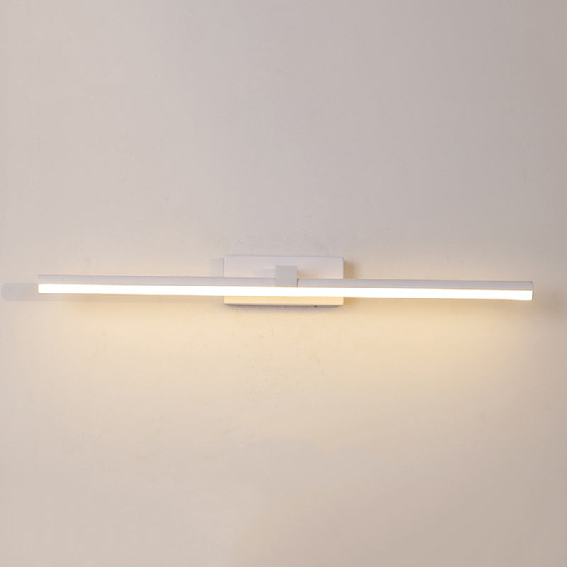 Moderne Einfachheit zylindrische Wand montierte Waschtischlichter Acrylleuchten für Badezimmer