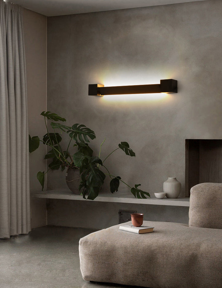 Moderno stile minimalista di vanità lineare luci di vanità in metallo illuminazione per bagno per bagno