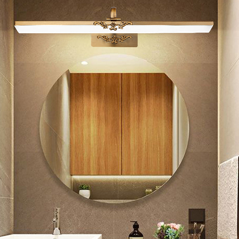 Modern Minimalist Minimalist Lampacefuli di vanità lineari Lampade per il bagno