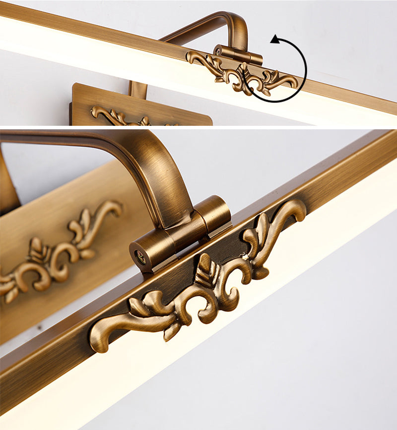 Modern Minimalist Minimalist Lampacefuli di vanità lineari Lampade per il bagno